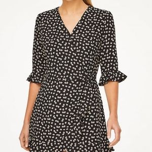 NWT Loft Floral Wrap Dress Romper